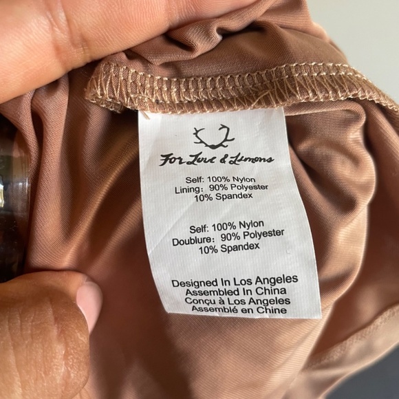 For Love And Lemons Emerie Cut Out Dress In Black - Picture 13 of 13